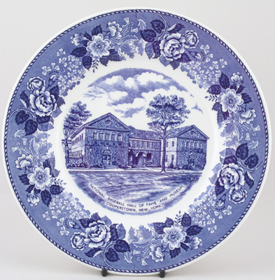 Plate National Baseball Hall of Fame c1980s